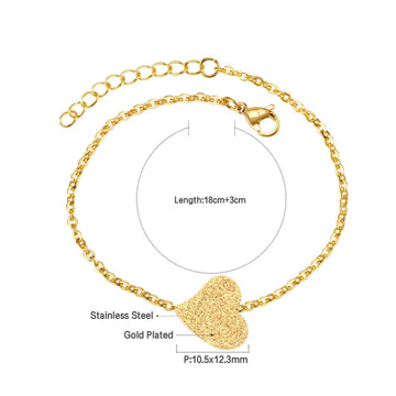 Simple Trendy Charm Bracelets for Women - Stainless Steel Infinity 8 Snowflake Hamsa Hand Tiny Chain Jewellery - The Jewellery Supermarket